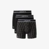 3er-Pack Boxershorts für Herren mit Monogramm-Print