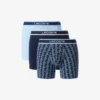 3er-Pack Boxershorts für Herren mit Monogramm-Print