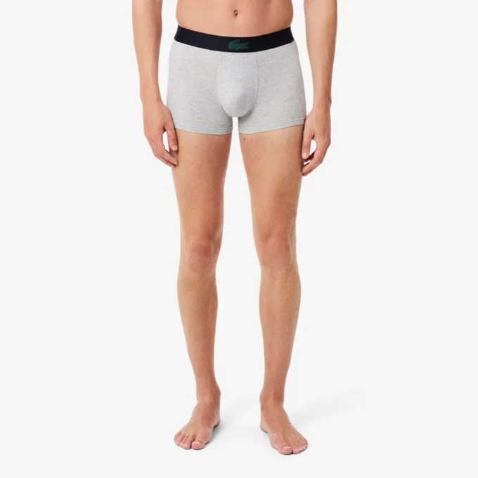 3er-Pack Herren-Retroshorts mit Krokodil-Print