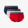3er-Pack Herren-Slips aus Baumwolle mit Logo am Bund