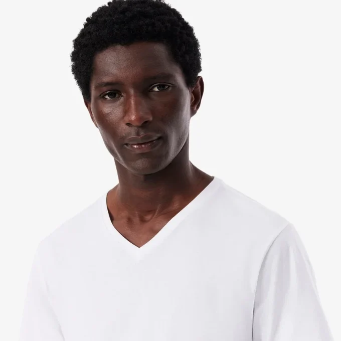 3er-Pack Slim-Fit-Unterhemden für Herren