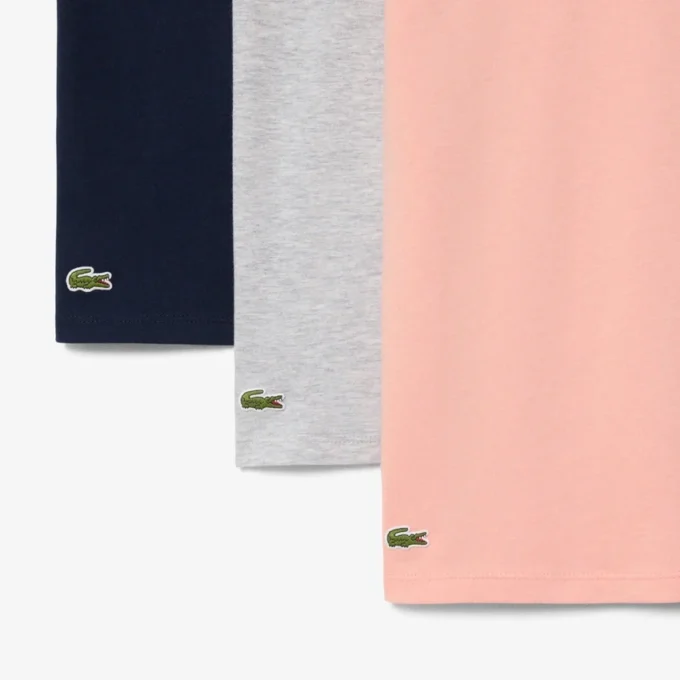 3er-Pack Slim-Fit-Unterhemden für Herren