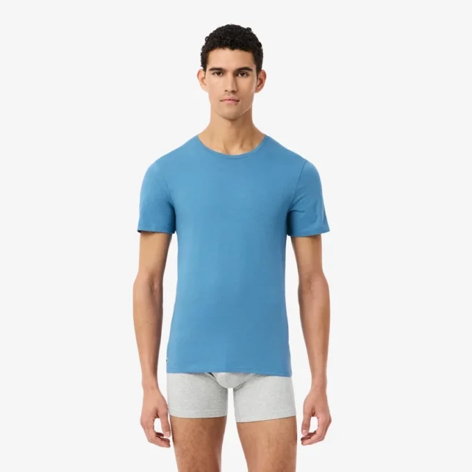 3er-Pack Slim-Fit-Unterhemden für Herren