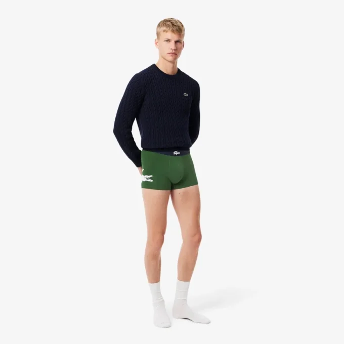 3er-Pack Stretch-Baumwoll-Retroshorts für Herren