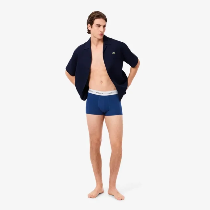 3er-Pack Stretch-Baumwoll-Retroshorts für Herren
