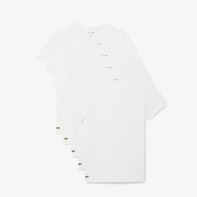 5er-Pack Slim-Fit-Unterhemden für Herren