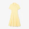Ausgestelltes Mini-Poloshirt-Kleid für Damen