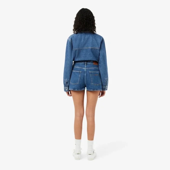 Baumwoll-Jeansshorts