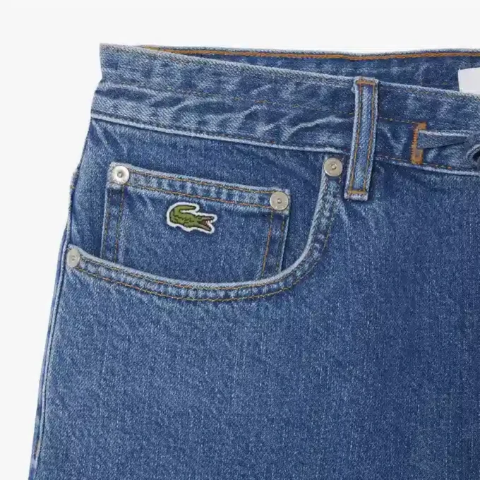 Baumwoll-Jeansshorts