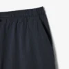 Baumwoll-Seersucker-Shorts