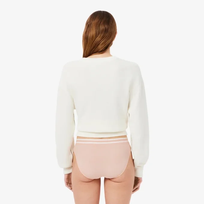 Baumwoll-Slip mit Streifen an der Taille
