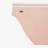 Baumwoll-Slip mit Streifen an der Taille