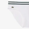 Baumwoll-Slip mit Streifen an der Taille Baumwoll-Slip mit Streifen an der Taille