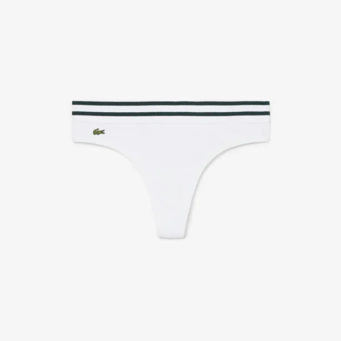 Baumwoll-String-Slip mit Streifen