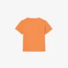 Baumwoll-T-Shirt mit Emblem