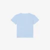 Baumwoll-T-Shirt mit Emblem