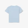 Baumwoll-T-Shirt mit Emblem