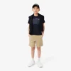 Baumwoll-T-Shirt mit Farbblock