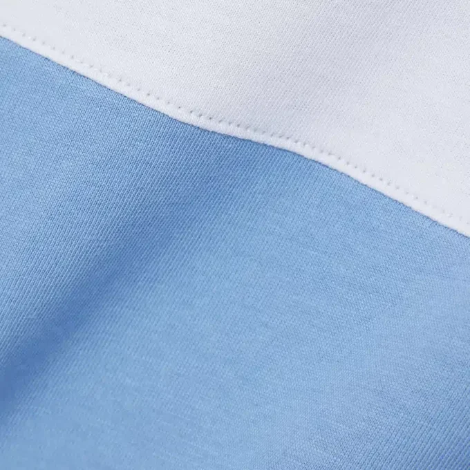 Baumwoll-T-Shirt mit Farbblock