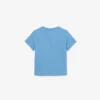 Baumwoll-T-Shirt mit Farbblock