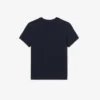 Baumwoll-T-Shirt mit Farbblock