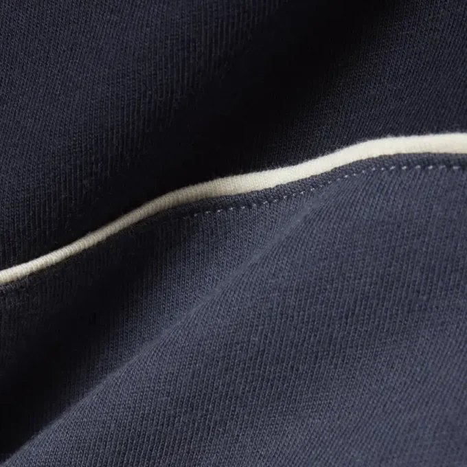 Baumwoll-T-Shirt mit Farbblock