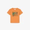 Baumwoll-T-Shirt mit Grafikprint