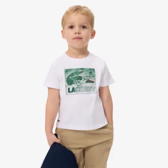 Baumwoll-T-Shirt mit Grafikprint
