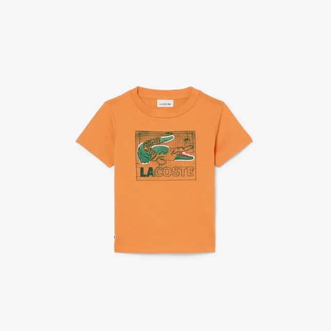 Baumwoll-T-Shirt mit Grafikprint