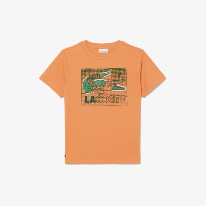 Baumwoll-T-Shirt mit Grafikprint