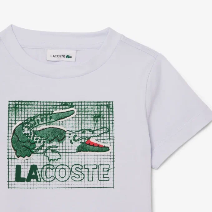 Baumwoll-T-Shirt mit Grafikprint