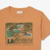 Baumwoll-T-Shirt mit Grafikprint