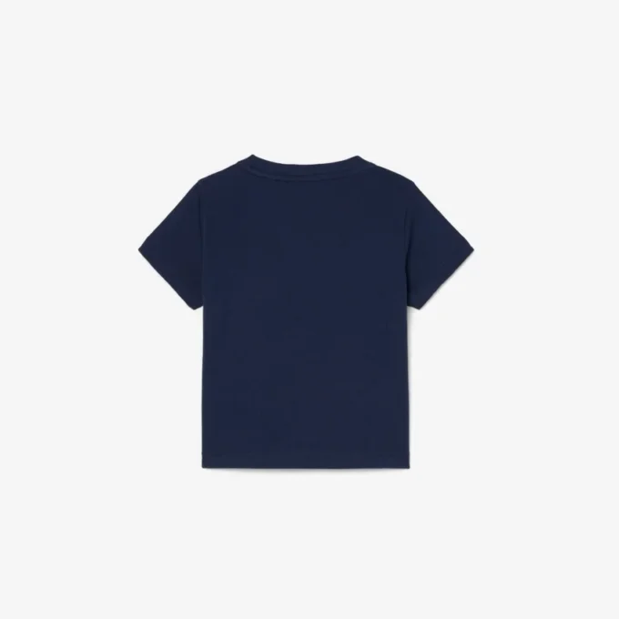 Baumwoll-T-Shirt mit Krokodil-Print