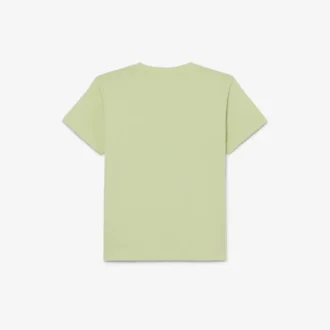 Baumwoll-T-Shirt mit Krokodil-Print