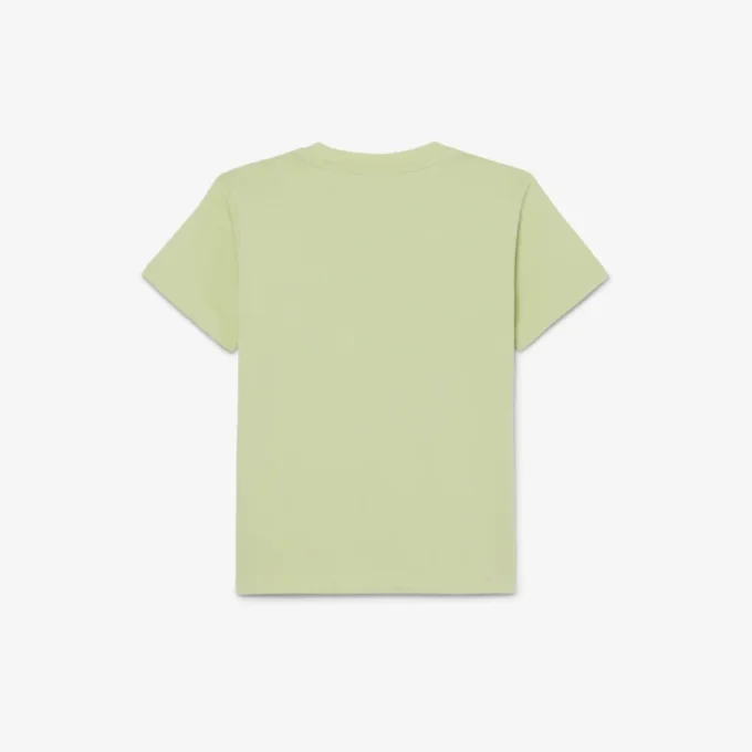 Baumwoll-T-Shirt mit Krokodil-Print