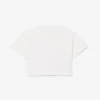 Baumwoll-T-Shirt mit Krokodil-Print