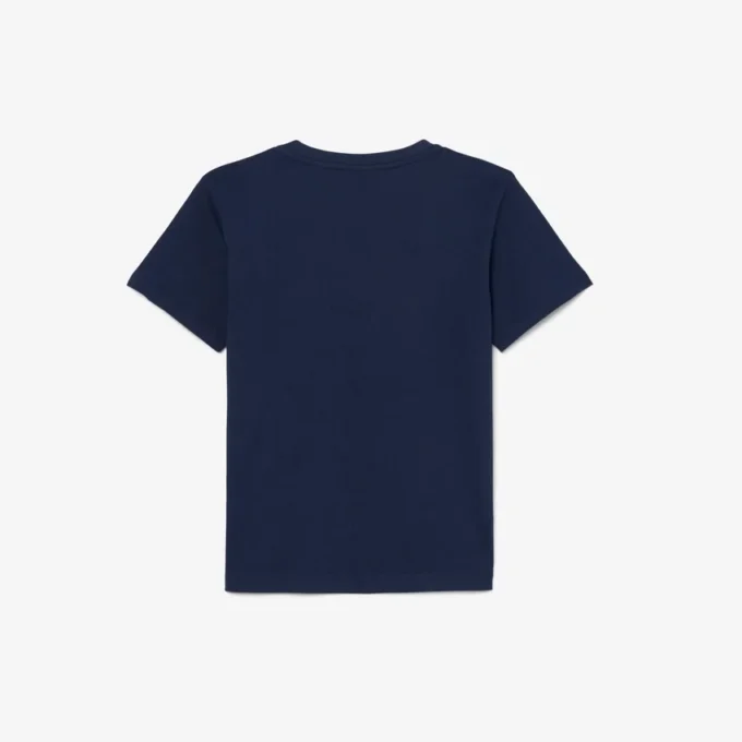 Baumwoll-T-Shirt mit Krokodil-Print
