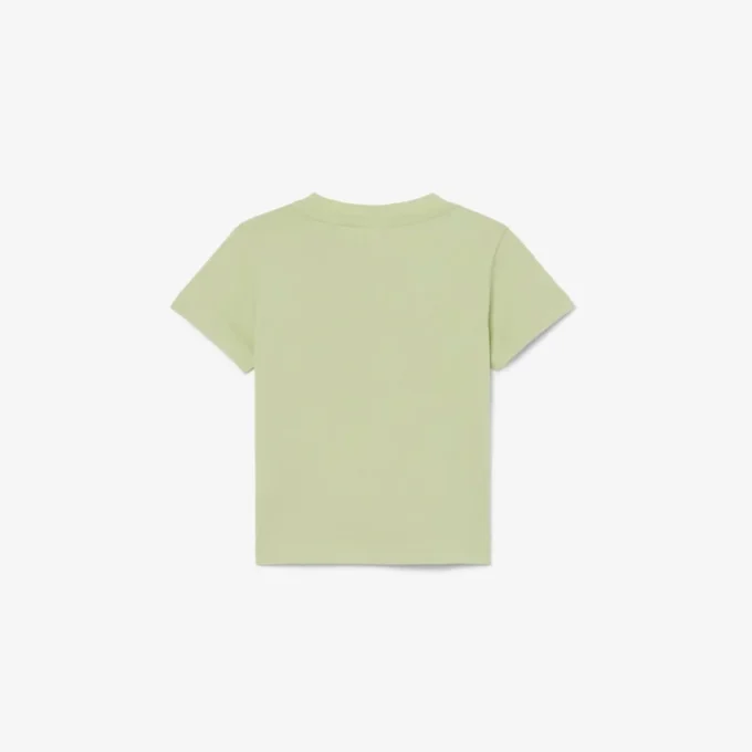 Baumwoll-T-Shirt mit Krokodil-Print