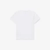 Baumwoll-T-Shirt mit Krokodil-Print
