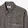 Baumwollhemd mit Print in Regular Fit