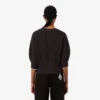 Baumwollpullover mit Rundhalsausschnitt