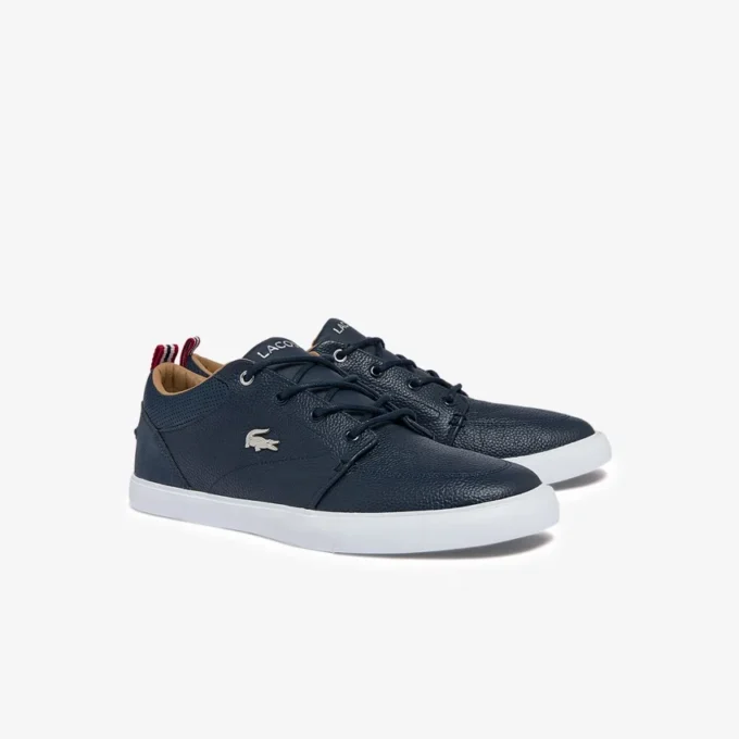 Bayliss Herren-Sneaker aus Leder mit perforiertem Kragen