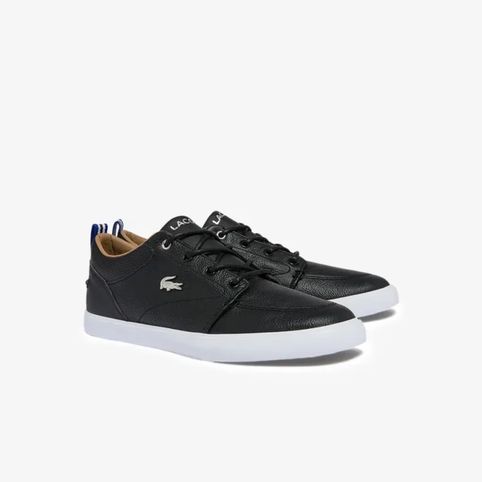 Bayliss Herren-Sneaker aus Leder mit perforiertem Kragen