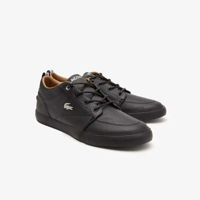 Bayliss Herren-Sneaker aus Leder mit perforiertem Kragen