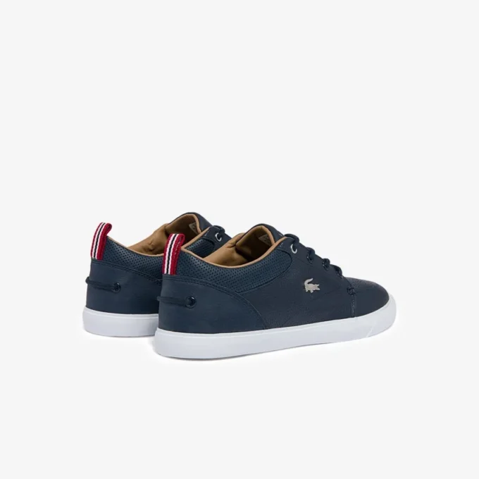 Bayliss Herren-Sneaker aus Leder mit perforiertem Kragen