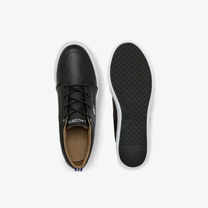 Bayliss Herren-Sneaker aus Leder mit perforiertem Kragen