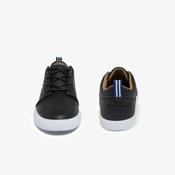 Bayliss Herren-Sneaker aus Leder mit perforiertem Kragen