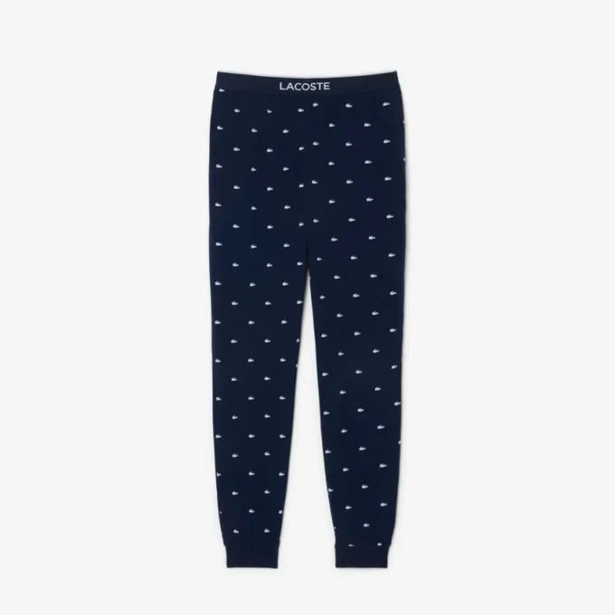 Bedruckte Baumwoll-Pyjama-Hose für Herren