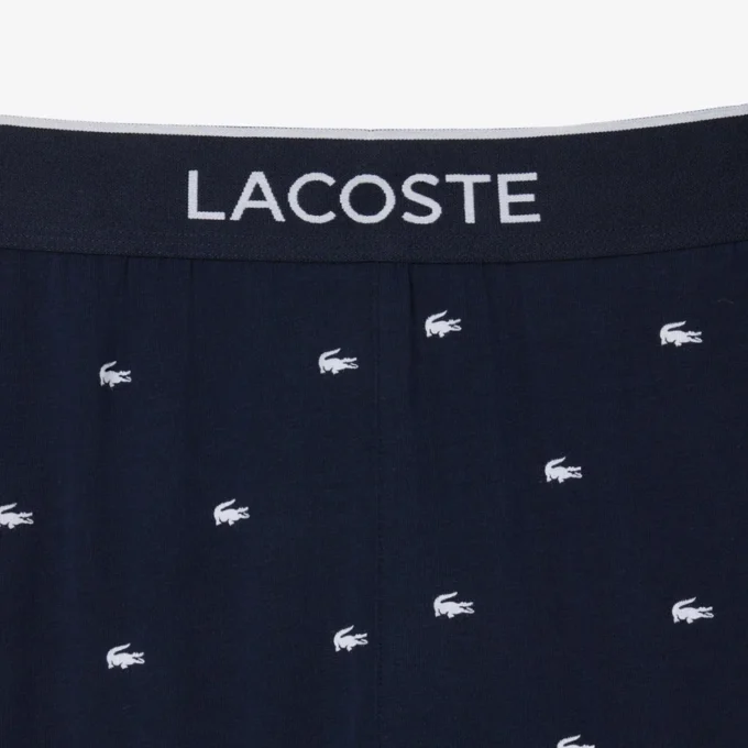 Bedruckte Baumwoll-Pyjama-Hose für Herren