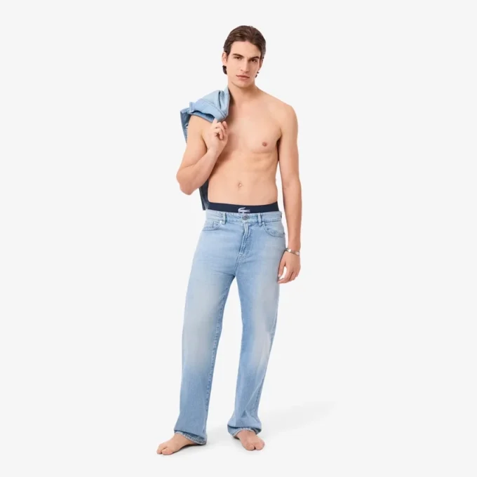 Bedruckte Boxershorts aus Stretch-Baumwolle für Herren